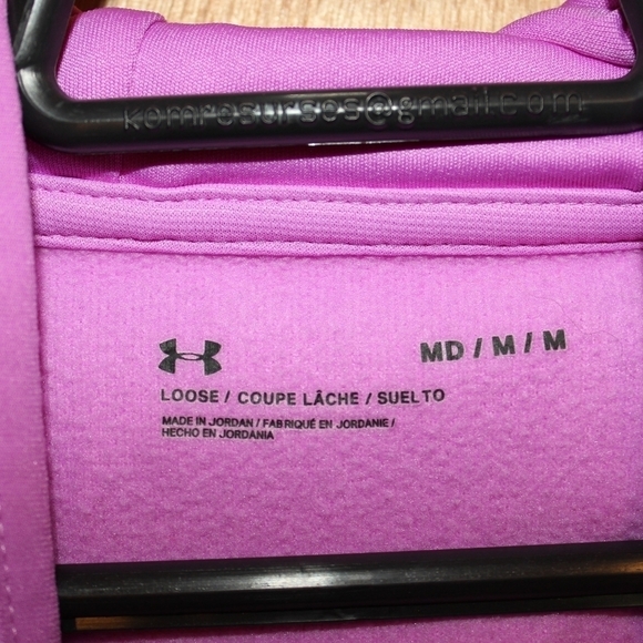 UNDER Armour Women's Armour Big Logo Fleece Hoodie - Picture 7 of 7